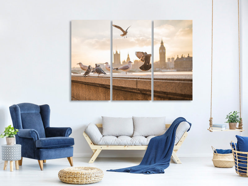 3-piece-canvas-print-the-pigeons-on-the-roof