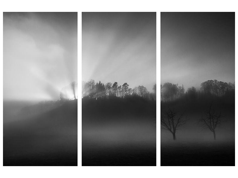 3-piece-canvas-print-the-sun-in-the-fog