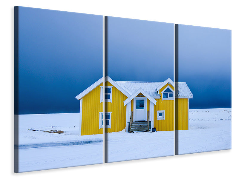 3-piece-canvas-print-the-yellow-house