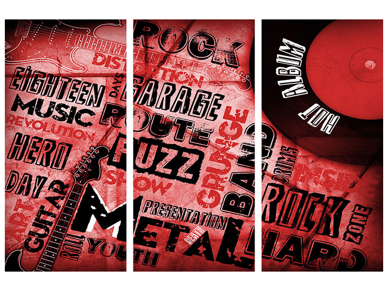 3-piece-canvas-print-writings-music-grunge