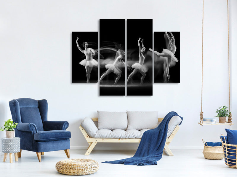 4-piece-canvas-print-balerina-art-wave