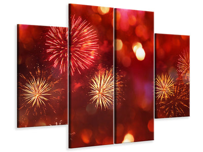 4-piece-canvas-print-colorful-fireworks