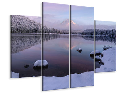 4-piece-canvas-print-first-snow-meet-first-light-ii