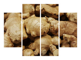 4-piece-canvas-print-ginger-tubers