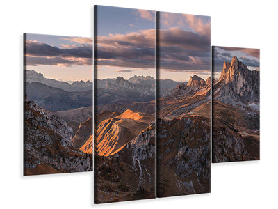 4-piece-canvas-print-highways-and-byways