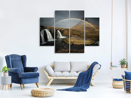 4-piece-canvas-print-kirkjufell-iceland