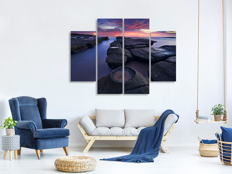 4-piece-canvas-print-lighthouse-ii