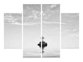 4-piece-canvas-print-lighthouse-in-mist