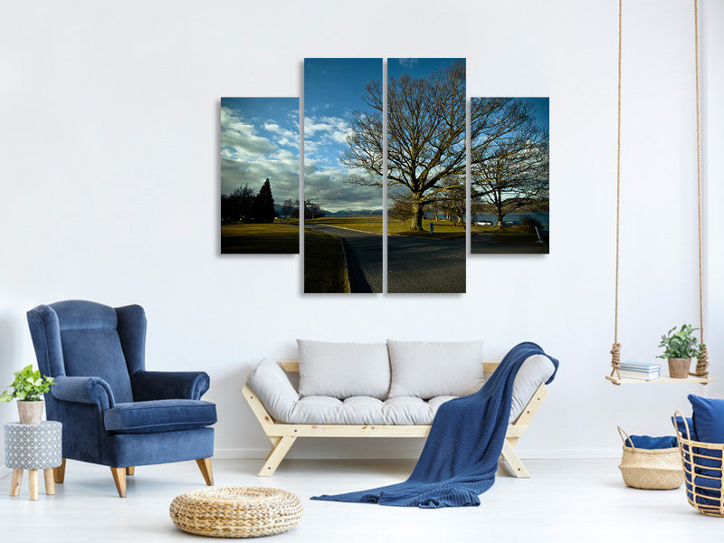 4-piece-canvas-print-loch-lomond