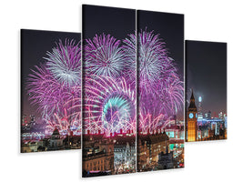 4-piece-canvas-print-new-year-fireworks