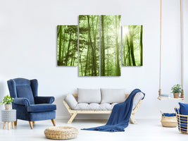 4-piece-canvas-print-nibelungen-forest