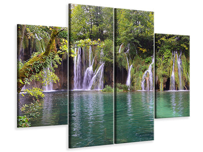 4-piece-canvas-print-plitvice-lakes-national-park