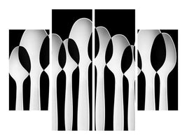 4-piece-canvas-print-spoons-abstract-forest