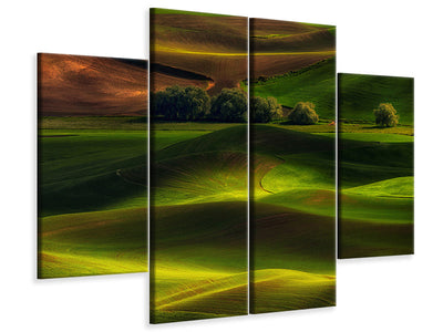 4-piece-canvas-print-spring-in-the-palouse