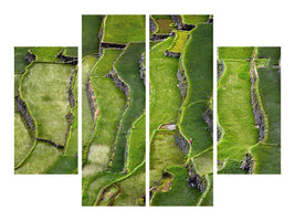 4-piece-canvas-print-terrace-walking