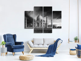4-piece-canvas-print-the-banks-of-the-jamuna-river