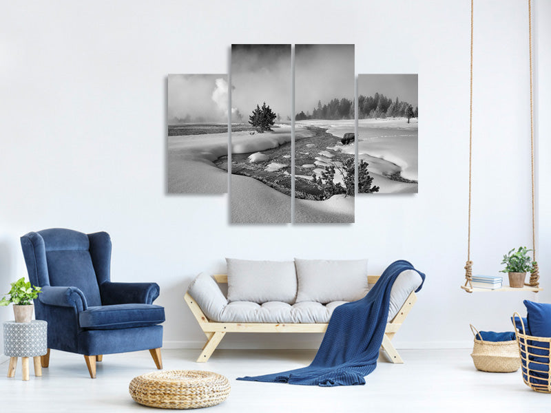 4-piece-canvas-print-the-hardship-of-winter