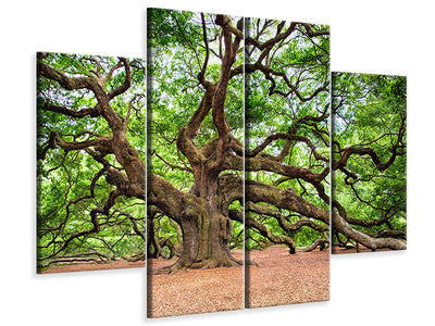 4-piece-canvas-print-the-oak