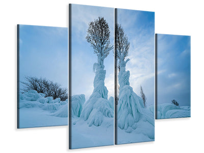 4-piece-canvas-print-warmth-in-the-cold
