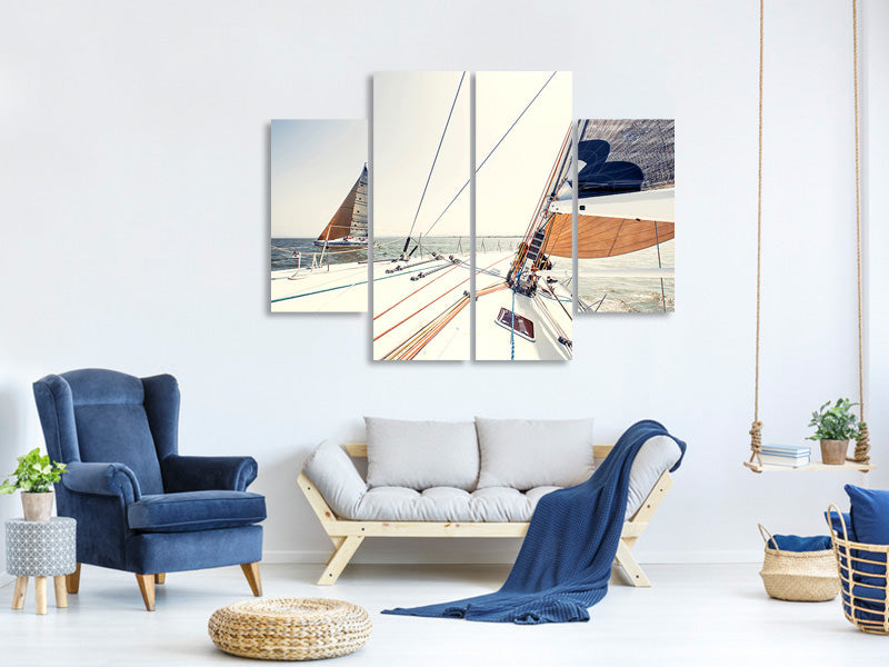 4-piece-canvas-print-yacht