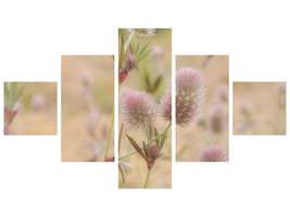 5-piece-canvas-print-delicate-flowers