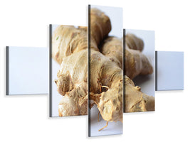 5-piece-canvas-print-fresh-ginger-tuber