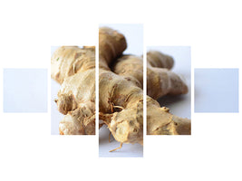 5-piece-canvas-print-fresh-ginger-tuber