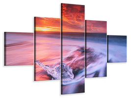 5-piece-canvas-print-ice-and-fire-ii