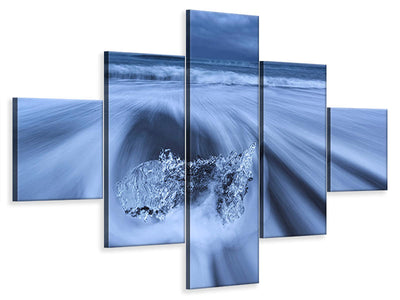 5-piece-canvas-print-jokulsarlon