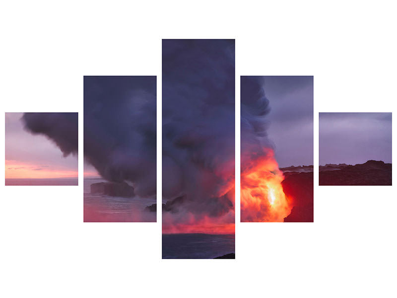 5-piece-canvas-print-kalapana-coast-hawaii
