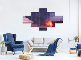 5-piece-canvas-print-kalapana-coast-hawaii