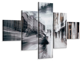 5-piece-canvas-print-life-in-copenhagen