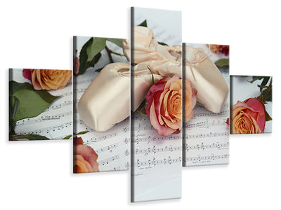 5-piece-canvas-print-melody-of-love