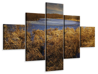 5-piece-canvas-print-rough-nature-landscape