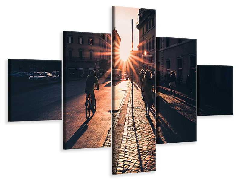 5-piece-canvas-print-shadows