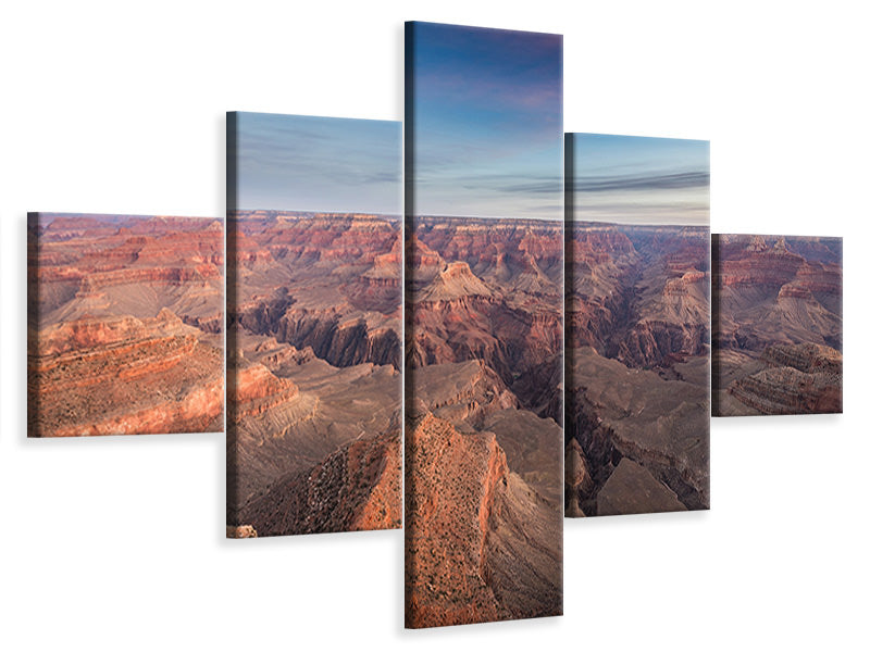 5-piece-canvas-print-south-rim-sunrise