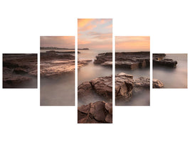 5-piece-canvas-print-summer-glow