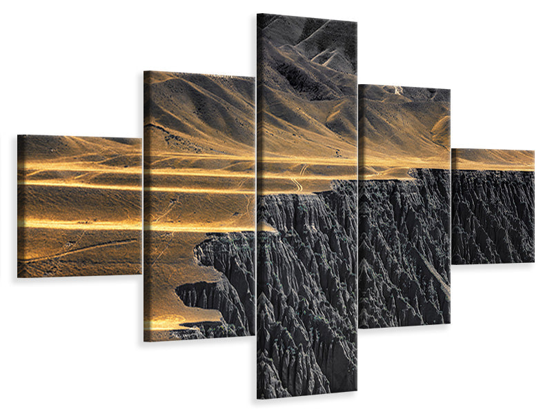 5-piece-canvas-print-the-wrinkles-of-god