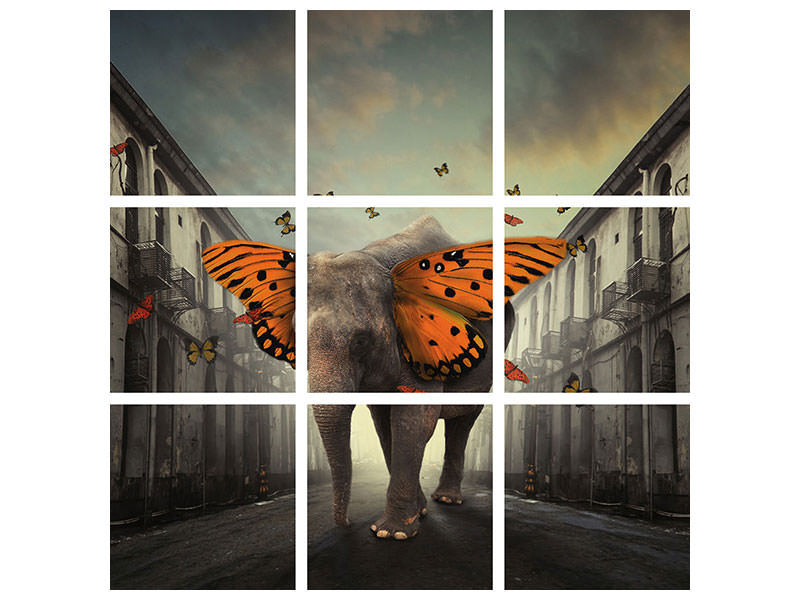 9-piece-canvas-print-butterphant