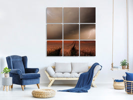 9-piece-canvas-print-in-the-vastness-of-strohgaeu