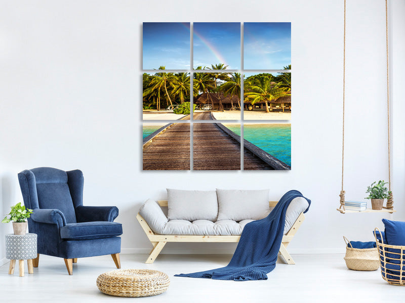 9-piece-canvas-print-island-paradise