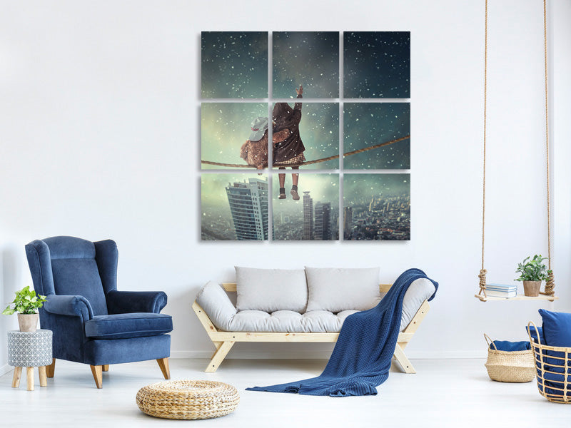 9-piece-canvas-print-let-it-snow