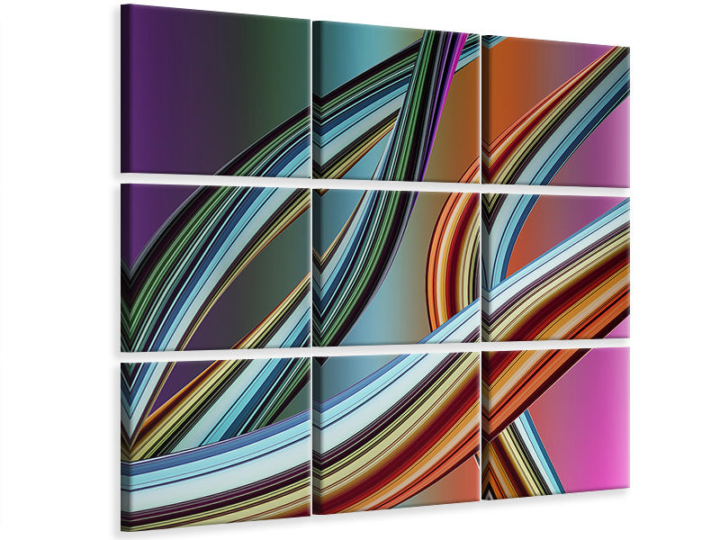 9-piece-canvas-print-wave-equation