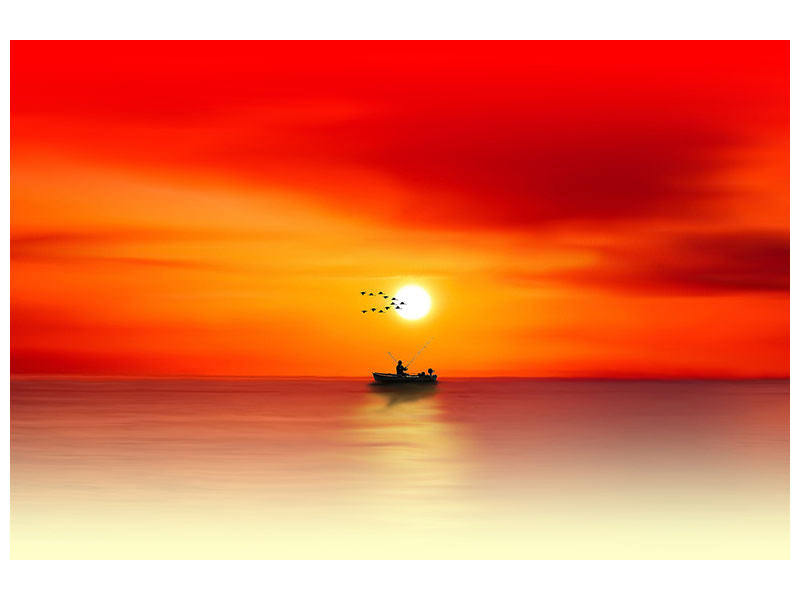 canvas-print-a-fisherman-in-the-sunset