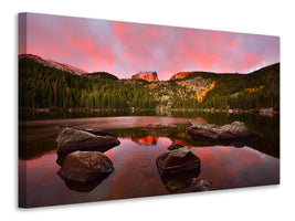 canvas-print-bear-lake-sunrise
