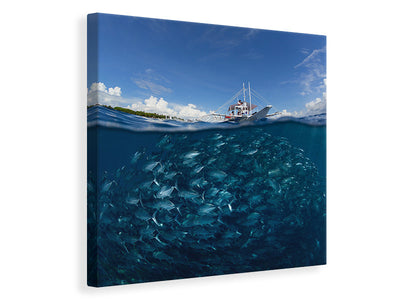 canvas-print-go-diving