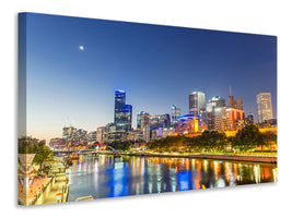 canvas-print-skyline-sydney-at-dusk