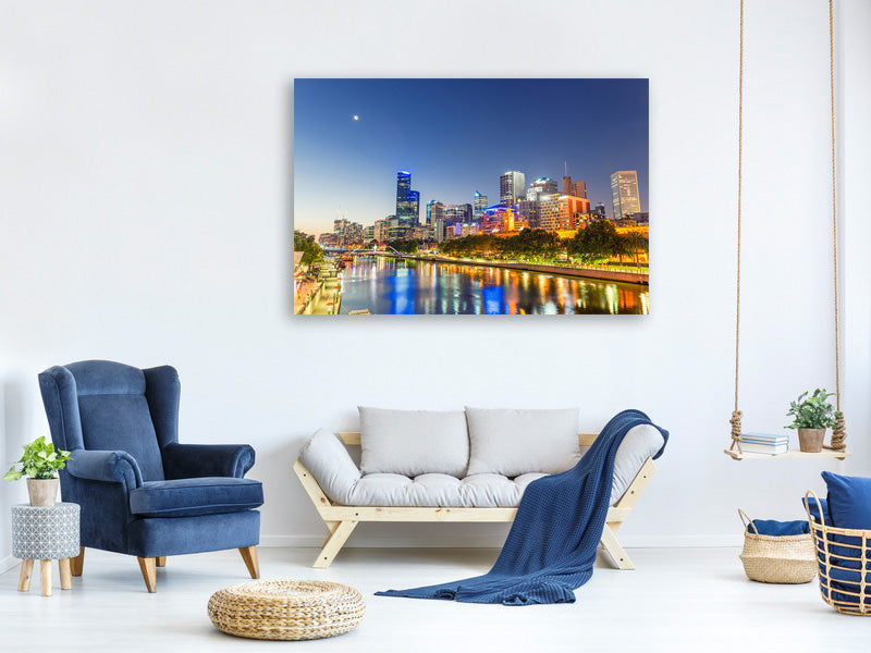 canvas-print-skyline-sydney-at-dusk