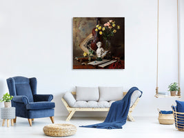 canvas-print-still-life-with-violin-and-bust