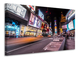 canvas-print-times-square-at-night